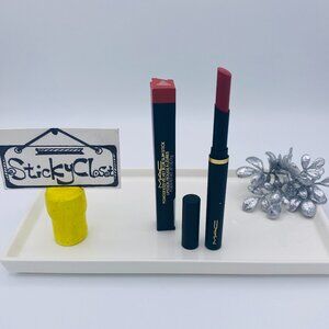 Mac Power Kiss Velvet Blur Slim Stick - Sweet Cinnamon, NEW - Full Size 2 g.